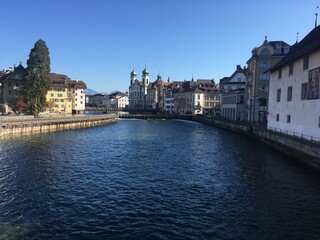 Obraz premium Travel then Zurich. Alps and Foothills of the Alps