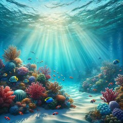 Obraz premium water background 