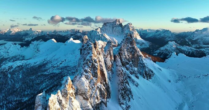 Croda da Lago and mount Pelmo - The white mountain