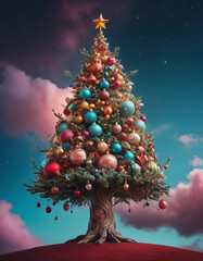Fantasy Christmas tree 