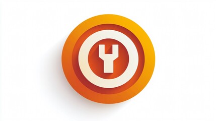 Professional Power Off Icon Vector in Flat Design Isolated on White Background