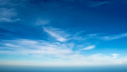 Fototapeta premium gradient natural abstract blue sky background