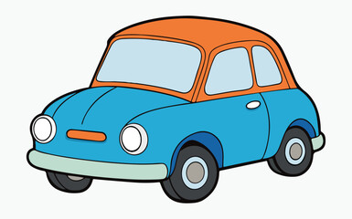 Fototapeta premium car clipart vector