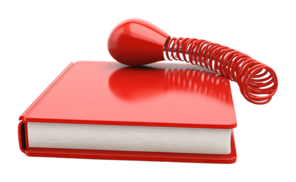 Address Book for Contacts & Organisation - Isolated on White Background