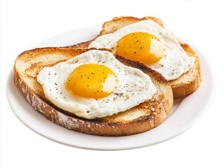 fried egg on toast