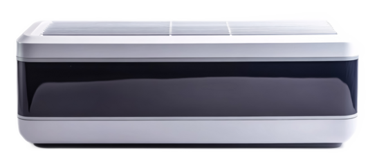 Energy-Efficient Air Conditioner for Home & Office - Isolated on White Background