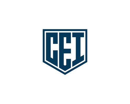CEI logo design vector template. CEI