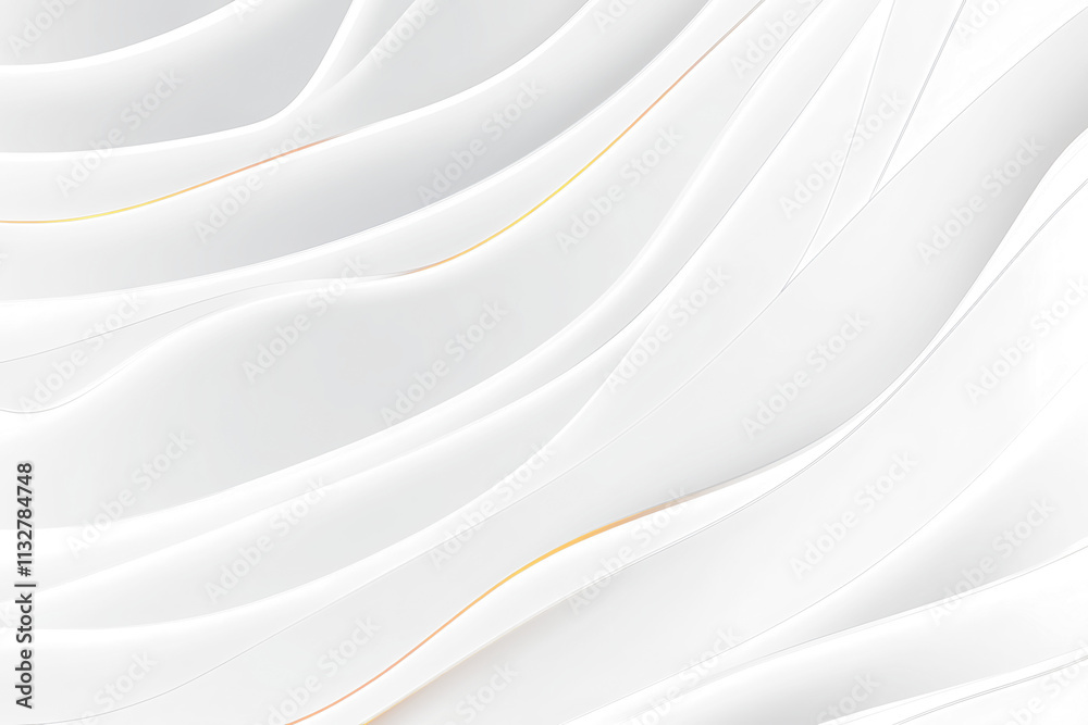 Poster abstract transparent background with gold lines, wavy texture.