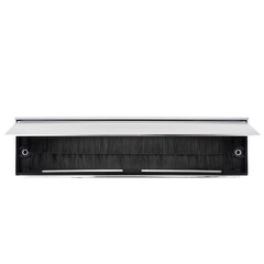 Durable Aluminium Letterbox Plate with Integrated Draught Brush Seal