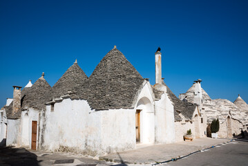 Trullo houses in Alberobello