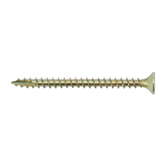 Metal Screw with Sharp Thread and Flat Head for Woodworking and Construction