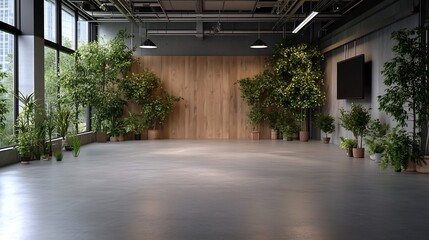 Fototapeta premium Innovative Digital Marketing Workspace with Real Time Analytics and AI Driven Insights