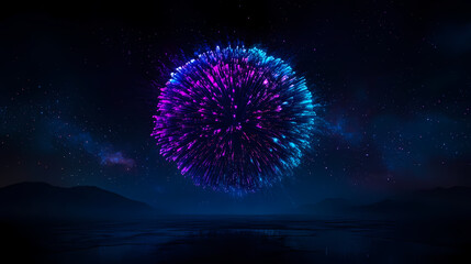Fototapeta premium Firework Celebration Vibrant