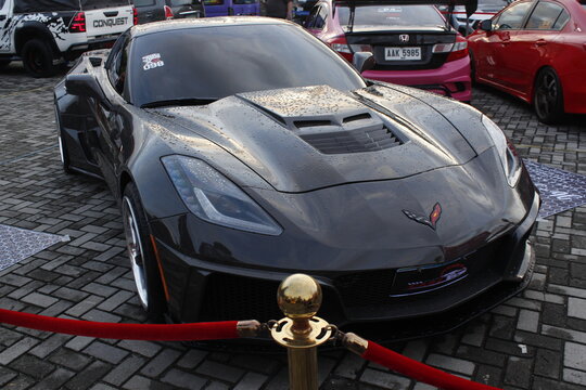Chevrolet corvette c7 zr1 at bumper 2 bumper car show in Pasay, Philippines