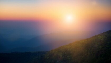 Fototapeta premium soft gradient background with soft focus lens flare