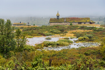 Venabygd Kapelle, Rondevegen, Venabygdsfjellet, Innlandet, Norwegen