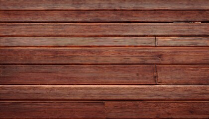 Obraz premium panorama of brown wood wall background and texture