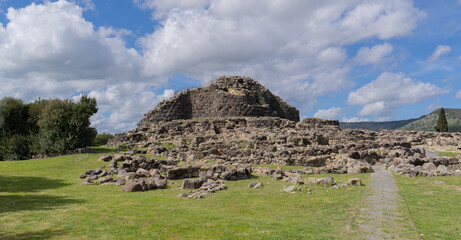 sardinia nuraghe - megalithic buildings typical of Sardinia