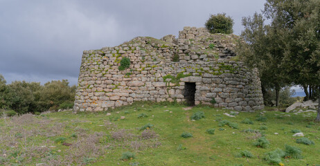 sardinia nuraghe - megalithic buildings typical of Sardinia