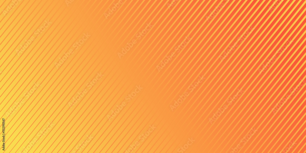 Aufkleber abstract background with gradient color stripe texture. Striped embossed orange simple vector illustration. Space for text. Texture. Vertical stripes. orange gradient abstract presentation background 