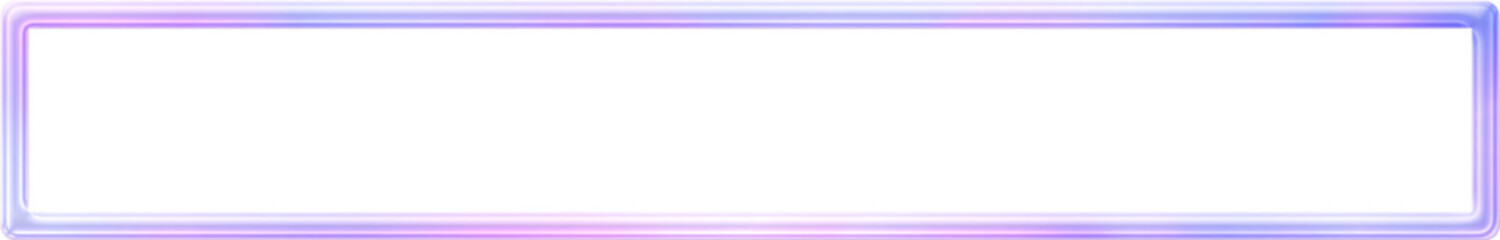 Obraz premium 3D Gloss Colorful Abstract Gradient Text Box Design