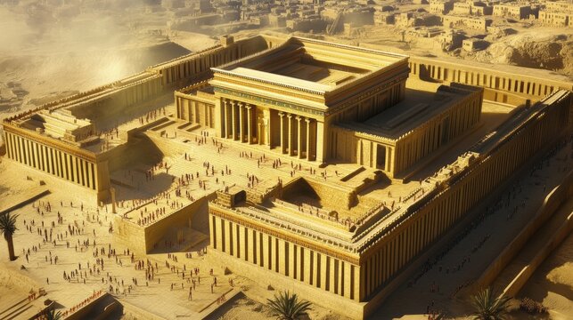 Herod's Architectural Mastery: The Construction of the Second Temple