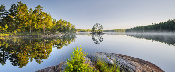 See im Glaskogen Naturreservat, Värmlands Län, Schweden