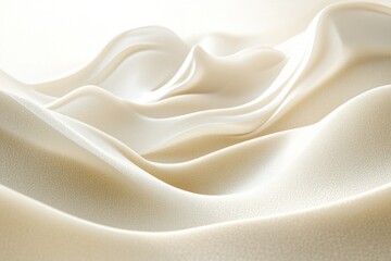 Obraz premium Elegant Clean Motion of Soft Fabric Patterns