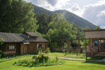 old house in the mountains