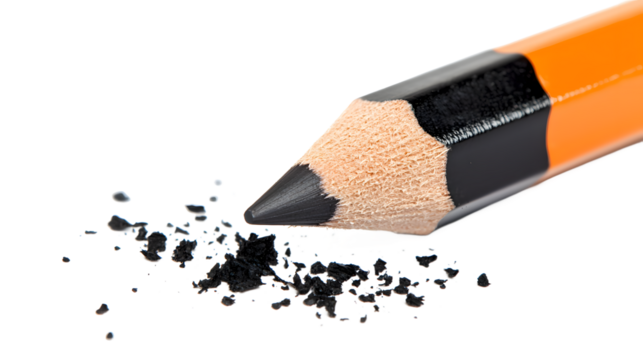 black 2B pencil