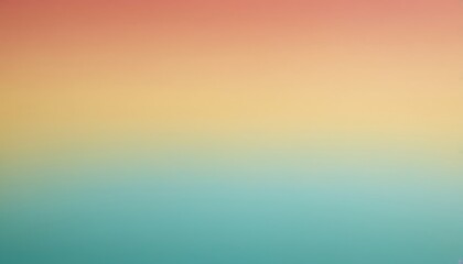 Fototapeta premium sky blue yellow and red grainy background Pastel gradient background grainy blue yellow pink light colors noise texture.15