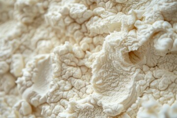 Image of Polyurethane foam for thermal insulation of walls. Texture for background usage