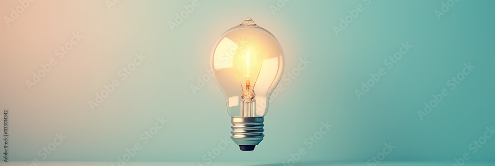 Aufkleber idea sparks from 2018 creative concepts featuring a lightbulb icon on a soft pastel colored business