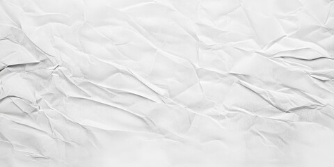 Fototapeta premium Creative mood-setting texture Crumpled white paper t