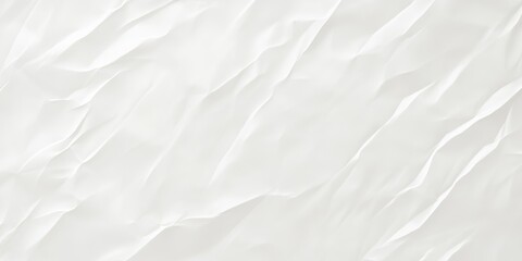 Obraz premium Stationery background Crumpled white paper texture c