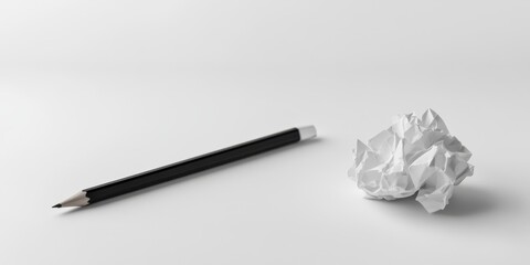 Stationery background  Crumpled white paper texture c