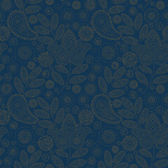 Vintage PAttern FLoral Blossom Design Illustration