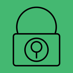 Lock icon design