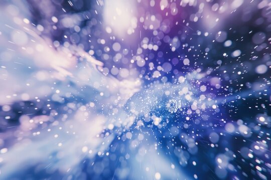 hydrogen particles imploding and bursting with enormous force