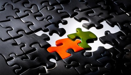 puzzle with missing piece