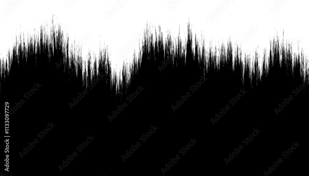 Poster Abstract grunge dissolve style overlay with a transparent background. Png overlay background