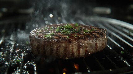 Cooking Delicious Meat in the Kitchen