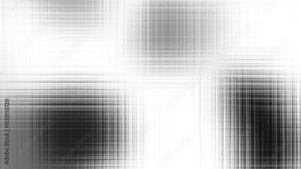 Aufkleber Modern abstract overlay transparent background texture with layers of black and gray transparent material in grunge lines in random geometric