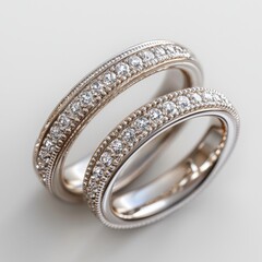 Wedding Band isolated on white background