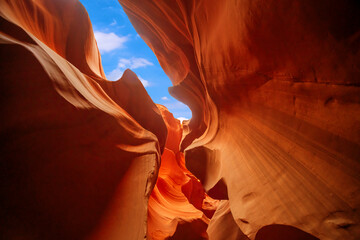 Antelope Canyon - located on Navajo land near Page, Arizona, USA	
