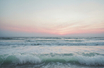 Fototapeta premium sunrise over the sea