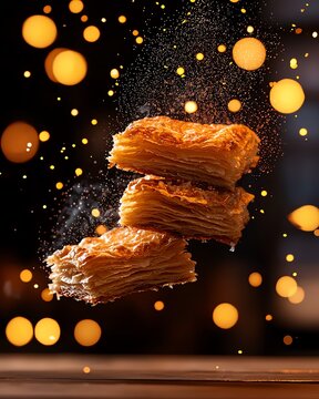 Albanian byrek pastries, Tiranas central square alive with New Year music and fireworks