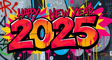 Obraz premium graffiti on wall