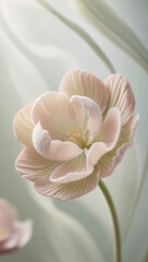 Obraz premium Pink Flower Illustration Background