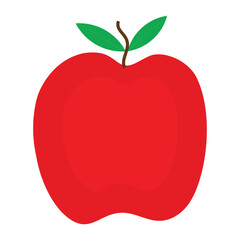 A fresh red apple flite 